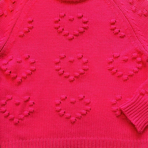 John & Jenn Pink Heart Sweater - Picture 3 of 7